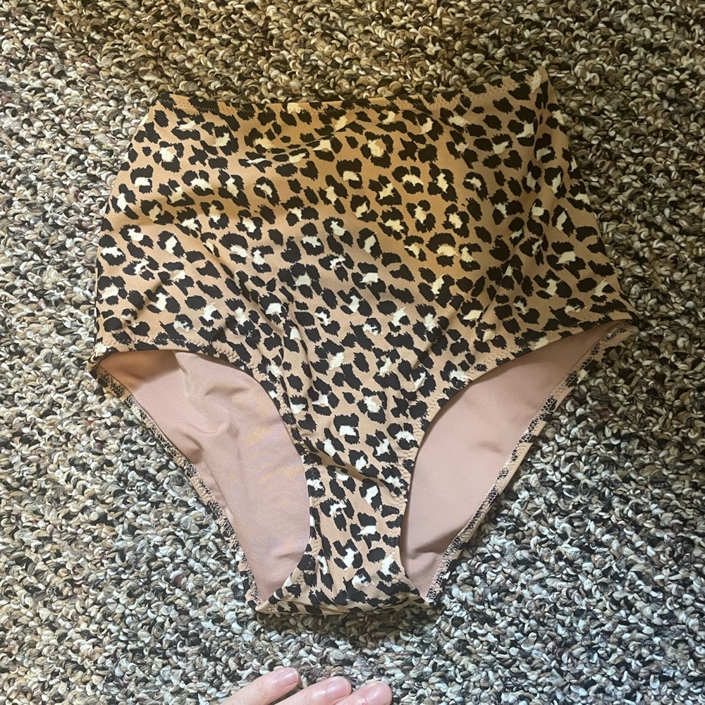 Aerie Blush High-Waisted Bikini Bottoms